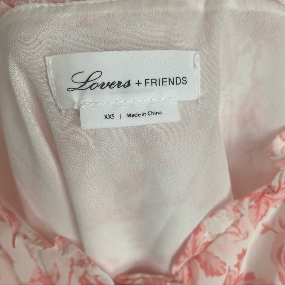 Lovers + Friends Spencer Mini Dress in French Floral Size XXS *No Belt* Revolve - Picture 8 of 10